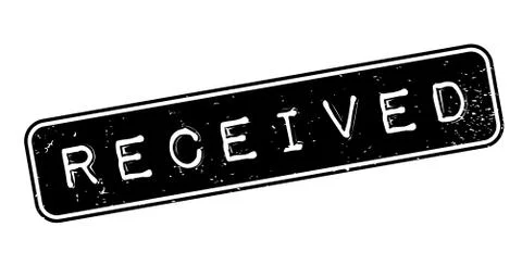 Received rubber stamp Stock Illustration