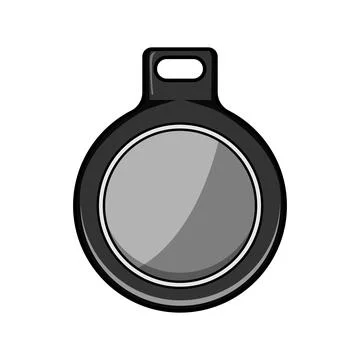 Receiver gps beacon cartoon vector illustration Illustrazione stock