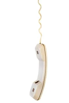 Receiver of telephone Stock-Fotos
