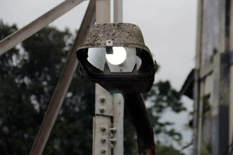 Receiver tower lighting Stock Photos