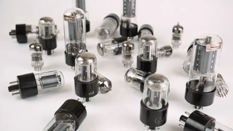 Receiving Amplifier Lamps For Circuitry Solutions. Video stock 150125868