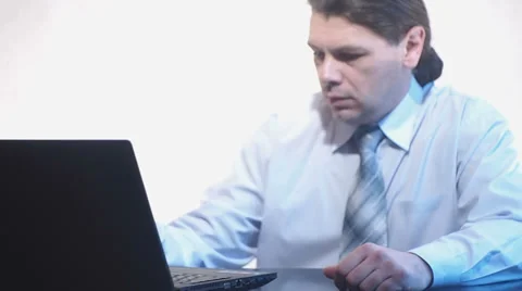 Receiving bad news,angry Video stock 35713541