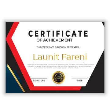 Receiving A Certificate Of Completion Graduate Stock Illustration