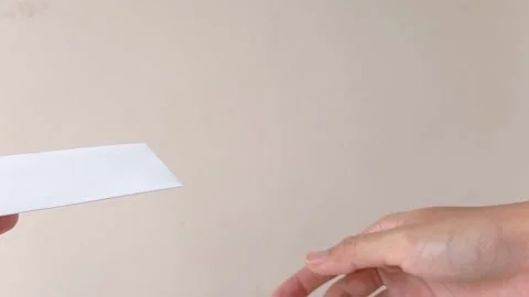 Receiving a mail from someone special Stock Footage 151021033