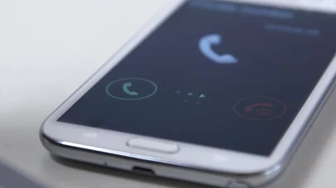 Receiving Phone Call Connection Concept Stock Footage 44014862
