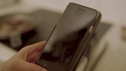 Receiving Text Message Stock Footage 151283753