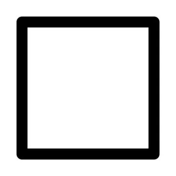 Recent App Button Icon Stock Illustration