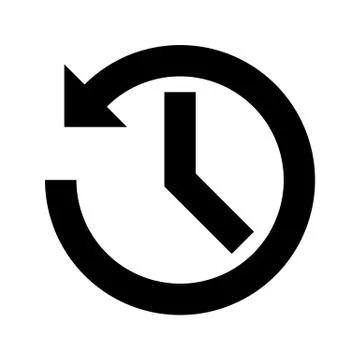 Recent System Icon Stock-Illustration