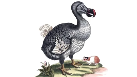 Recently Extinct Animals (Silent) Stock Footage 194704198