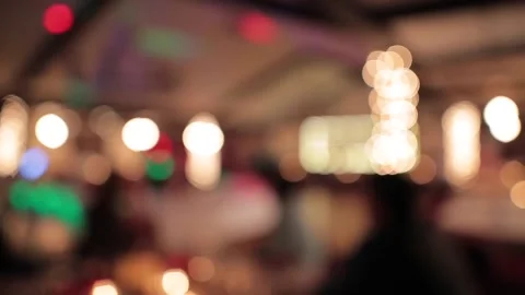 Reception Bokeh Stock Footage 233652767