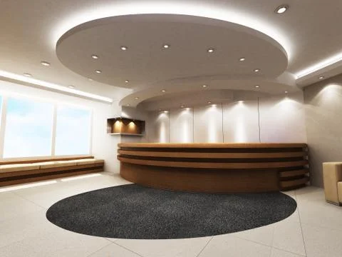 Reception Counter Stock Photos