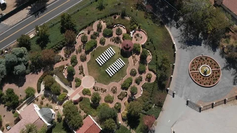 Reception Drone Shot Stock Footage 105487847