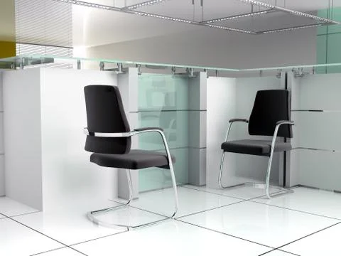 Reception in hotel Stock Illustration