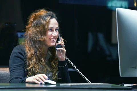 Reception in the hotel Stock Photos