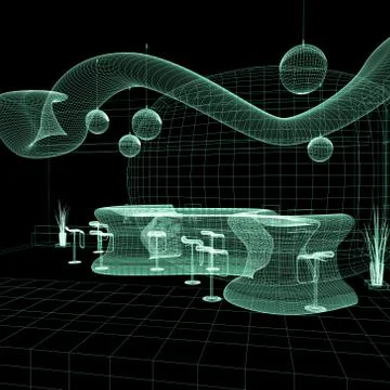 Reception in modern hotel Stock Illustration