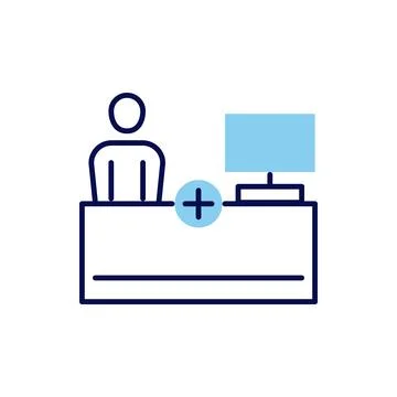 Reception related vector icon. Stock Illustration
