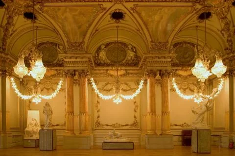 Reception room Foto stock