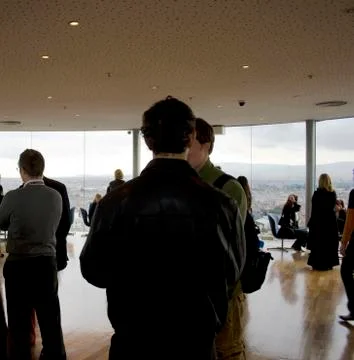 Reception with a view Stock Photos