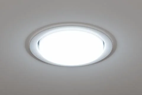 Recessed ceiling lights Stock Illustration