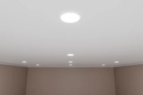 Recessed ceiling lights Stock Illustration