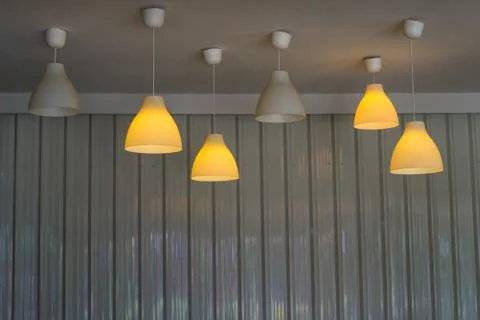 Recessed ceiling lights Stock Photos