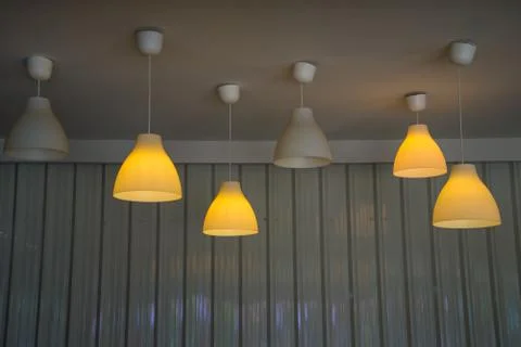 Recessed ceiling lights Stock Photos