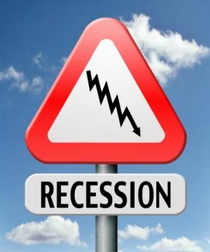 Recession Illustrazione stock
