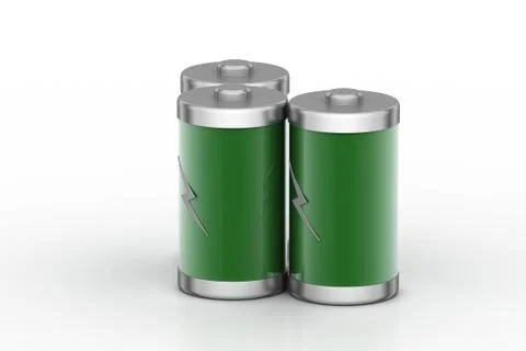 Rechargeable batteries Free Stock Illustration