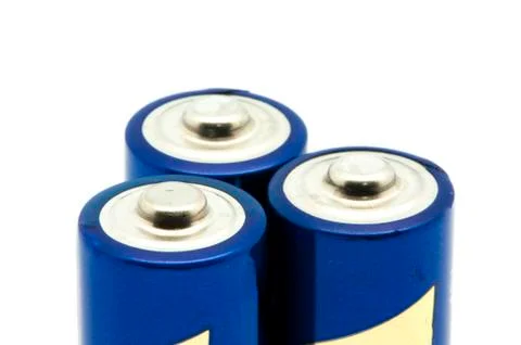 Rechargeable batteries Stock Photos