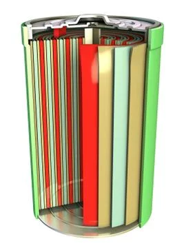 Rechargeable battery Stock Illustration