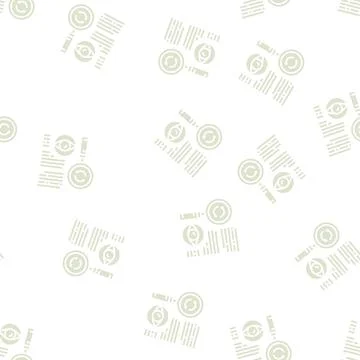 Recheck expert glyph seamless pattern 스톡 일러스트
