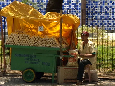 Recife candy maker Stock Footage 141272089