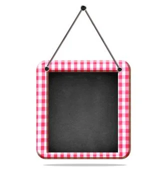 Recipe board. Stock Illustration