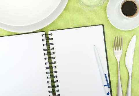Recipe book Stock Photos