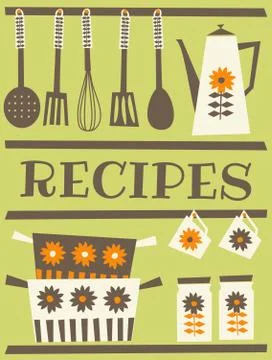 Recipe card Stock Illustration