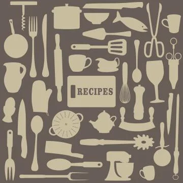Recipes Illustration Stock Illustration
