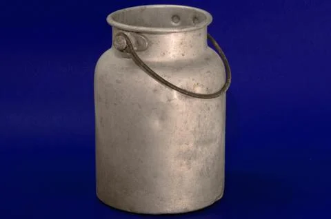 Recipient for milk Stock Photos