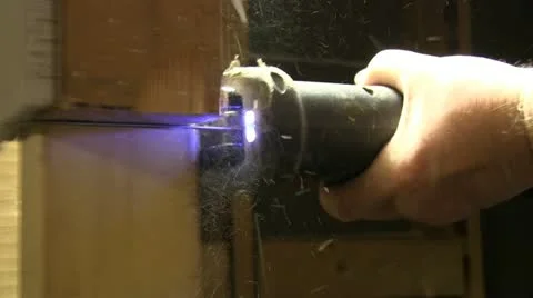 Reciprocating Saw Video stock 12180315