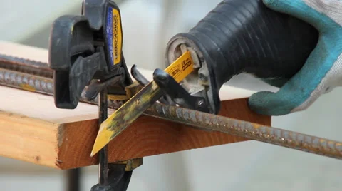 Reciprocating Saw  Stock Footage 57714865
