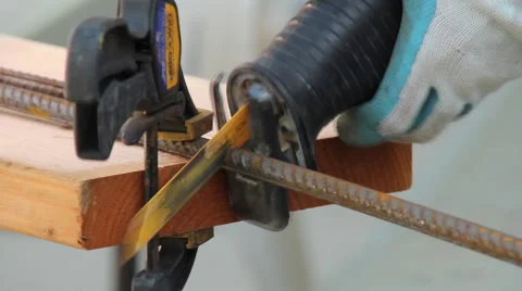 Reciprocating Saw Stock Footage 57714947