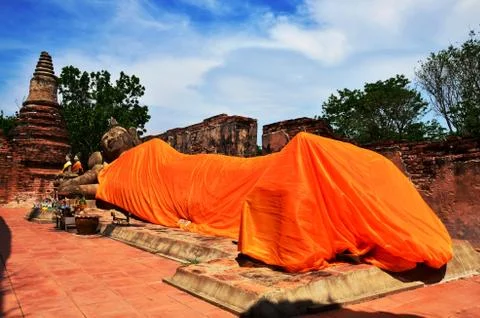 Reclining Budda Stock Photos