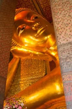 Reclining Buddha image Fotos de archivo