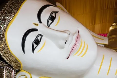 Reclining buddha Stock Photos