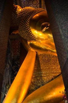 Reclining Buddha Stock Photos