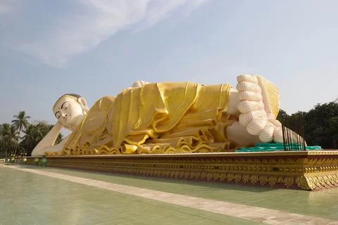 Reclining Buddha Stock Photos