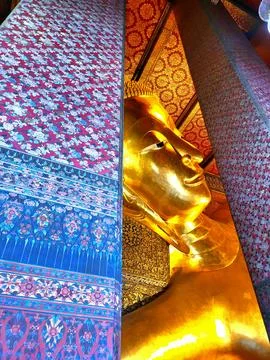 Reclining Buddha Fotos de archivo