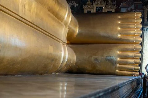 Reclining Buddha Stock Photos