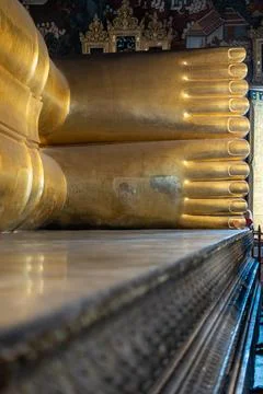 Reclining Buddha Stock Photos