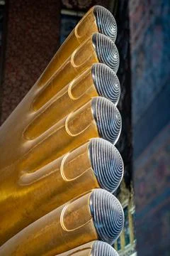 Reclining Buddha Stock Photos