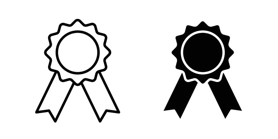 Recognition icon design. Simple Vector illustrations.. Stock Illustration